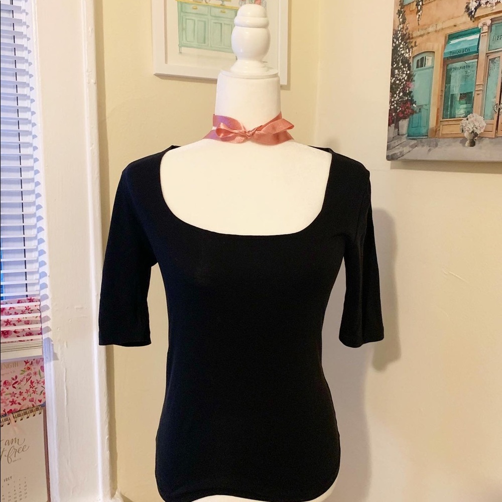 Black Ann Taylor top